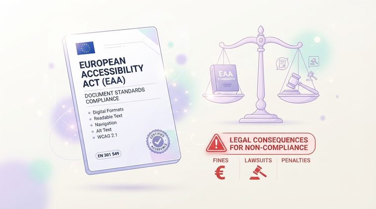 Το Ευρωπαϊκό Πρότυπο για την Προσβασιμότητα στα Έγγραφα: Ποιος είναι Υποχρεωμένος και Ποιες Είναι οι Νομικές Συνέπειές του