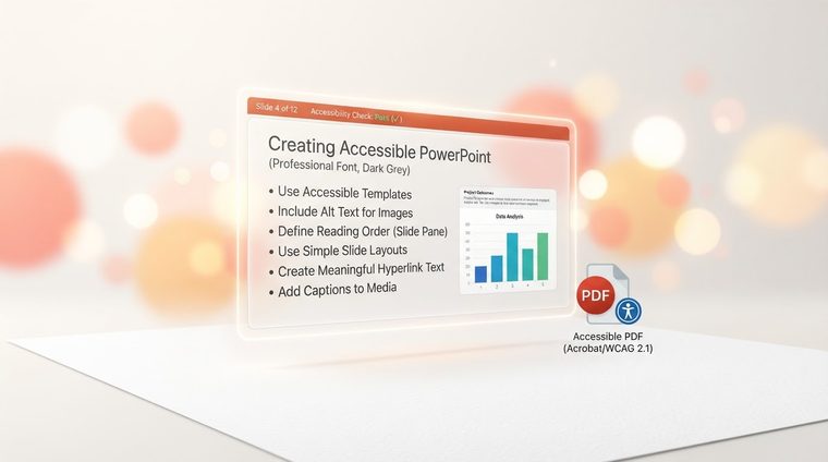 Δημιουργία Παρουσιάσεων PowerPoint προσβάσιμες: Κρίσιμα βήματα πριν από τη μετατροπή σε PDF